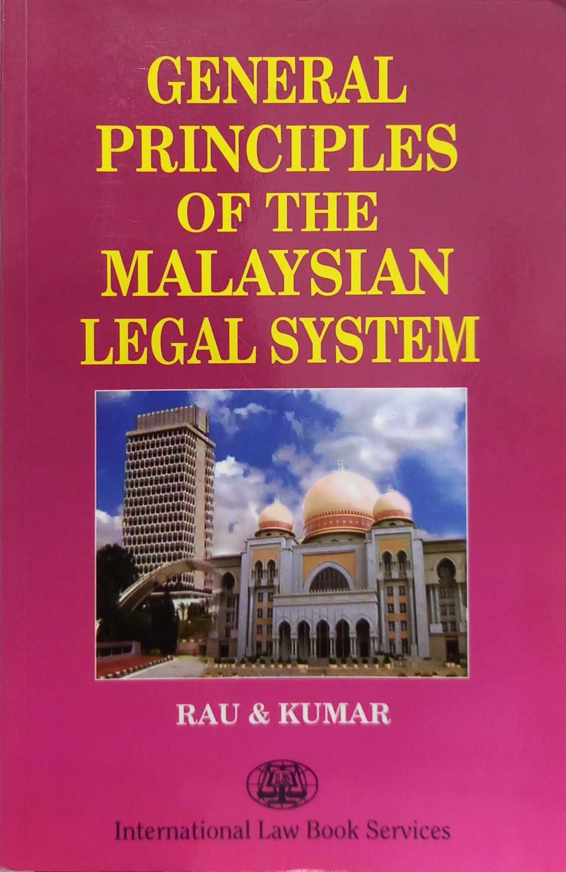 General Principles Of The Malaysian Legal System Books N Bobs