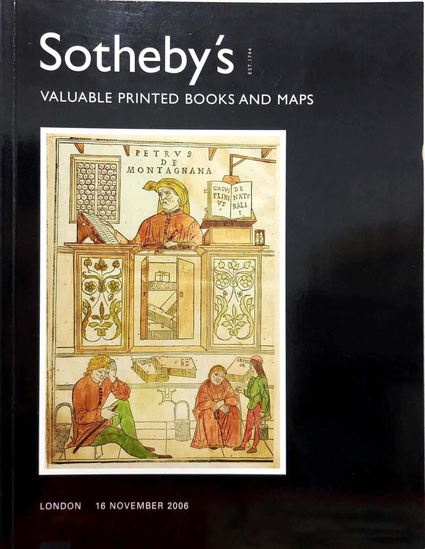 Sotheby's: Valuable Printed Books And Maps 2006 - Books N Bobs