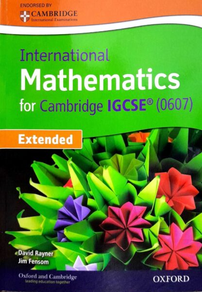 International Mathematics for Cambridge IGCSE (0607) Extended - Books n ...