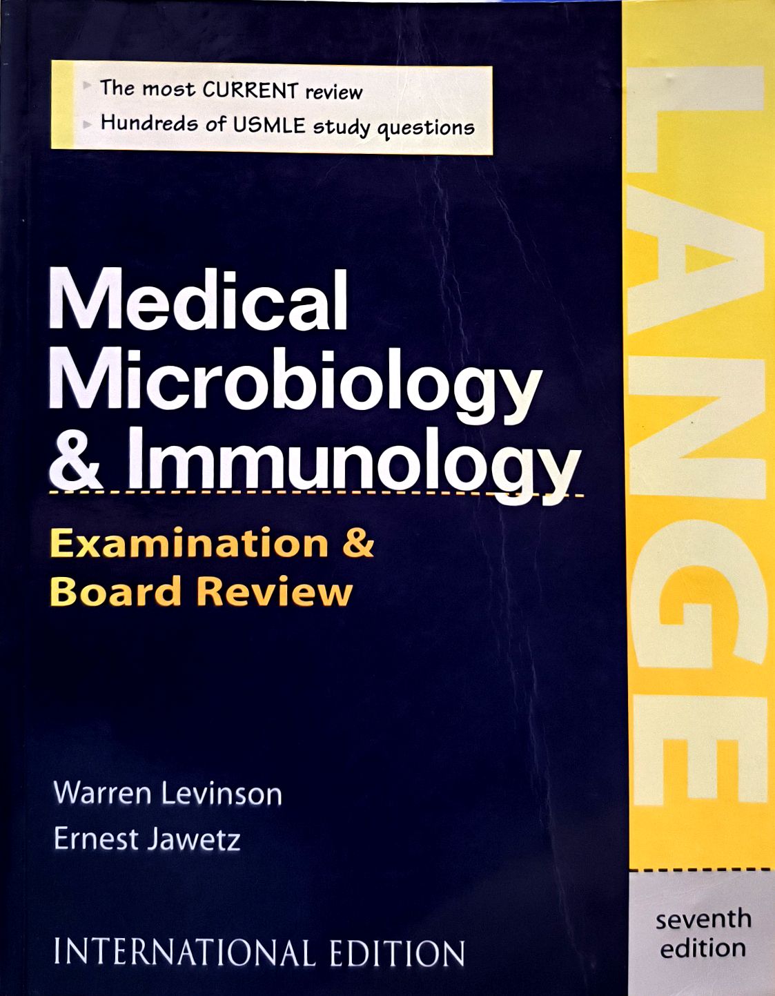 Medical Microbiology & Immunology: Examination & Board Review 7th Ed ...