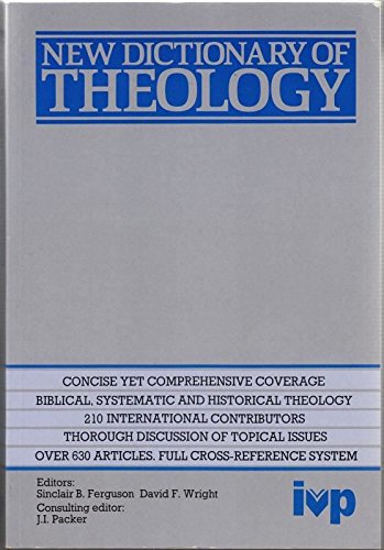 New Dictionary Of Theology - Books N Bobs